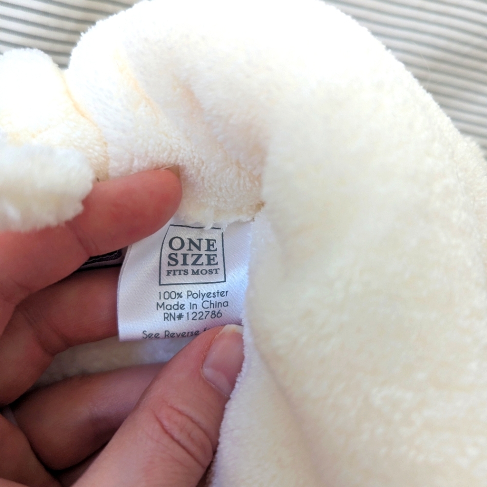 Plush Robe- One Size - Picture 3 of 4